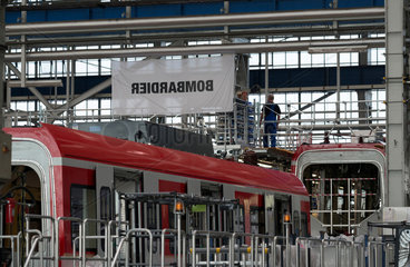 Hennigsdorf  Deutschland  Bombardier Werk Hennigsdorf