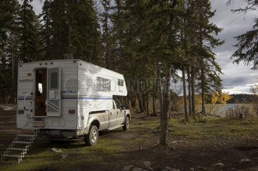 Kamloops  Kanada  Truck Camper in der Naehe von Kamloops
