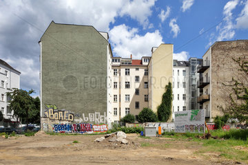 Berlin  Deutschland  unbebautes Grundstueck in der Gaertnerstrasse