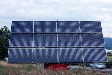 Freiburg  Deutschland  Photovoltaik Solaranlage