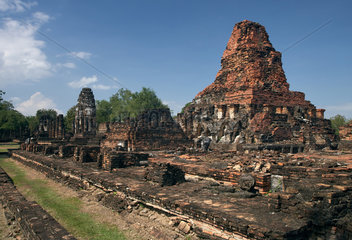 Sukhothai  Thailand  Wat Phra Phai Luang im Geschichtspark Sukhothai