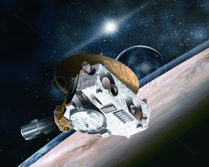 New Horizons mission to Pluto.