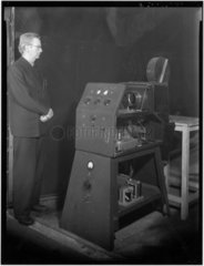 John Logie Baird  Scottish television pioneer  c 1942.