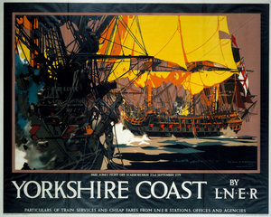 ‘Yorkshire Coast’  LNER poster  1923-1947.