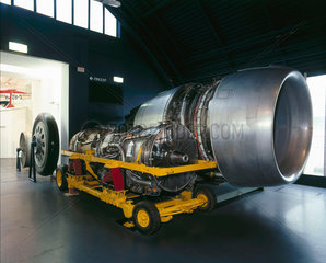 Rolls-Royce RB211 and Olympus 593 Mk 3B aero engines  October 2000.