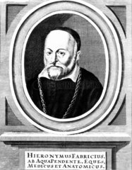 Hieronymus Fabricius  Italian anatomist  late 16th century.
