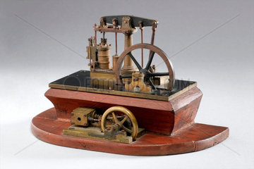 Model beam engine  19th century.