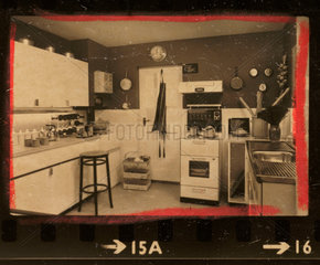 Crouch House kitchen  1965.