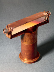Glass prism  used by Sir William Herschel  c 1770-1822.