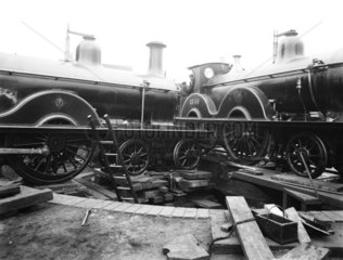 Accident at Leeds motive power depot  1897.