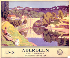 ‘Aberdeen’  LMS poster  1924.