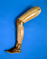 Artificial leg  'Anglesey' type  1890-1920.