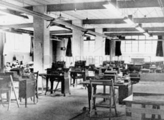 Code-breaking at Bletchley Park  1943.