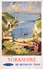 'Yorkshire’  BR (ER) poster  1948-1965.