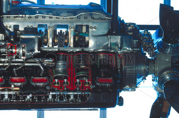 Rolls Royce Merlin III engine  c 1940.