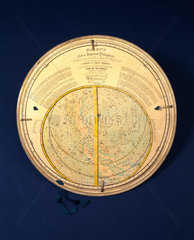 'Malby's New and Improved' planisphere  1858.
