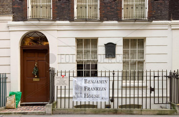 Benjamin Franklin’s House  London  2006.