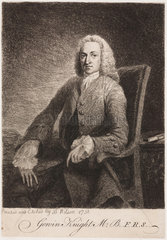 Gowin Knight  scientist  c 1751.