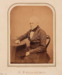 Sir William Cubitt  British civil engineer and inventor  1854-1866.