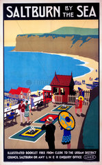 'Salturn-by-the-Sea'  LNER poster  1923-1929.