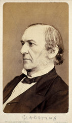 William Ewart Gladstone  English Liberal statesman  c 1870s.