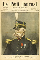 Colonel Jouaust  10 September 1899.