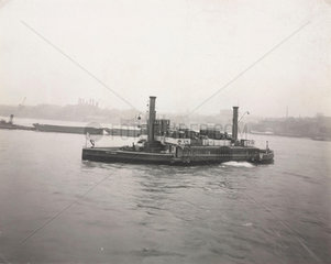 Woolwich Ferry  London  1906-1907.