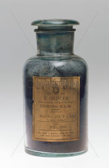 Synthetic blue colorant  c 1900.