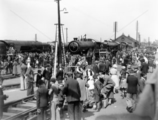 Railway exhibition at Ilford  1934.