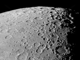 Lunar South Pole  27 May 2004.