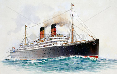 Cunard Line steamship  1904.
