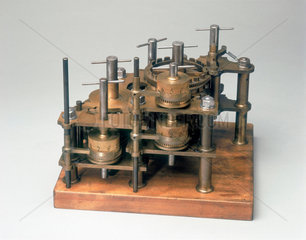 Demonstration model of Babbage’s Difference Engine No 1  19th century.