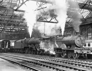 Class 2P 4-4-0 steam locomotive No 40651 an