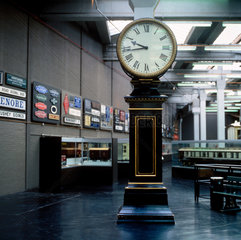 Railway station clock  1864.