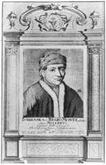 Johann Regiomontanus Muller  German mathematician and astronomer  c 1460.