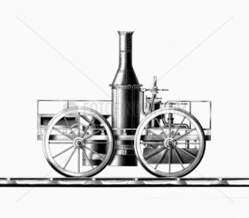 Burtall's 'Perseverance' locomotive  1829.