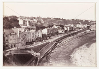 'Dawlish  The Esplanade from Lea Mount'  c 1880.