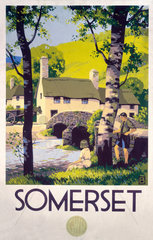 'Somerset'  GWR poster  1939.