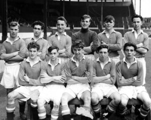 Manchester United’s youth team  England  c 1950s.