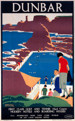 'Dunbar'  LNER poster  1923-1947.