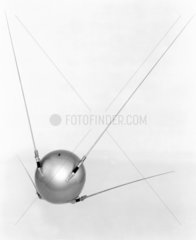 Sputnik I satellite.