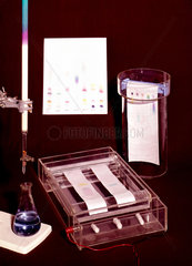 Chromatography apparatus  c 1940s.
