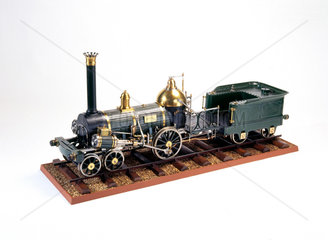 Norris 4-2-0 'Austria' locomotive  1843. M