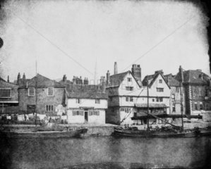 The Waterfront at York. Calotype from the F