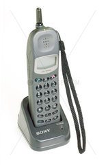 Mobile cellular telephone model CM-H444 by Sony  1994.