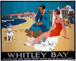 ‘Whitley Bay’  LNER poster  1923-1947.
