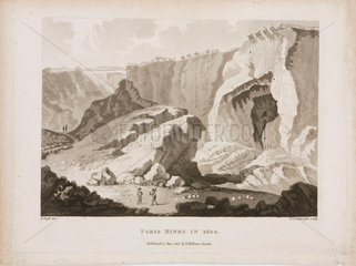 Paris (Parys) Mines  Anglesey  Wales  1804.