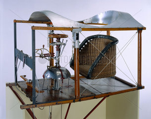 Control mechanism of Bleriot’s monoplane  1909.