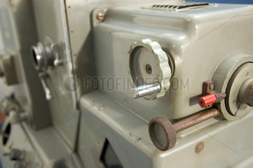 A detail of a Moy telerecording camera  1951.