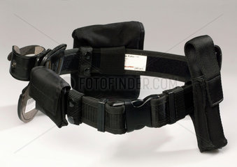 Metropolitan Police equipment belt  1990s.